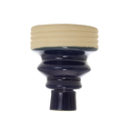 MYA Large Grooved Side Head - Hookah Junkie