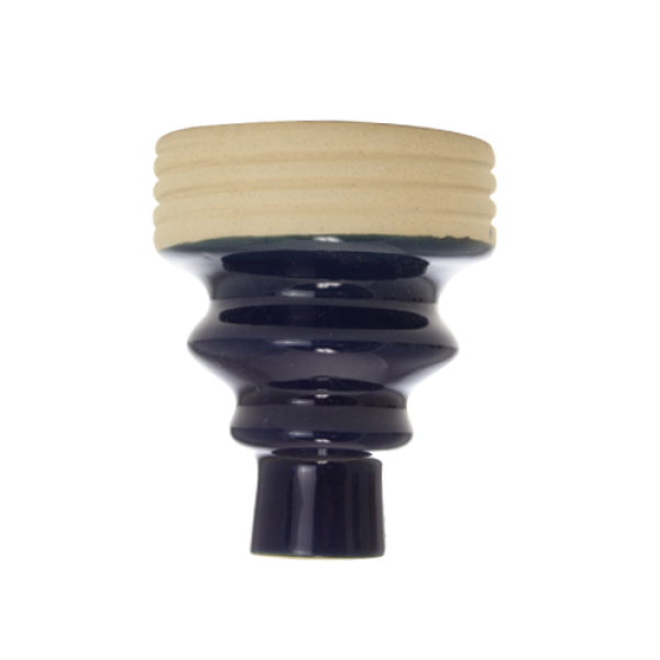 MYA Large Grooved Side Head - Hookah Junkie