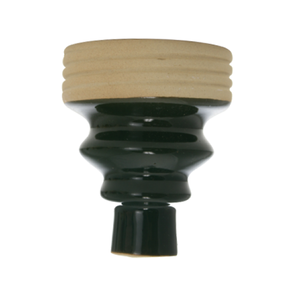 MYA Large Grooved Side Head - Hookah Junkie