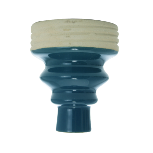 MYA Large Grooved Side Head - Hookah Junkie