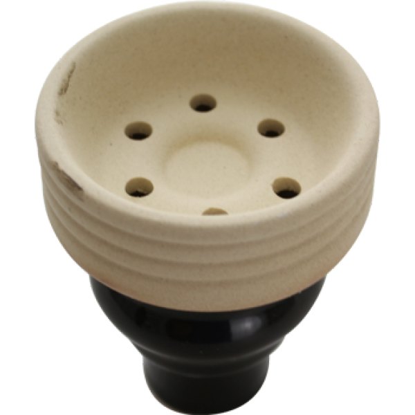 MYA Large Grooved Side Head - Hookah Junkie