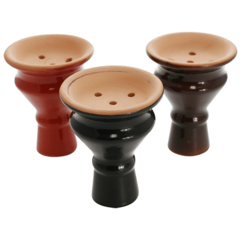 Pharaoh's Glazed Clay Bowl - Hookah Junkie