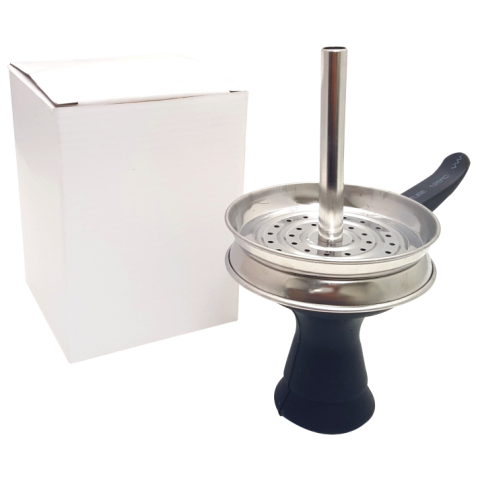 Pharaoh's Silicon Bowl with Heat Managment Screen - Hookah Junkie