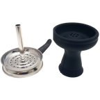 Pharaoh's Silicon Bowl with Heat Managment Screen - Hookah Junkie