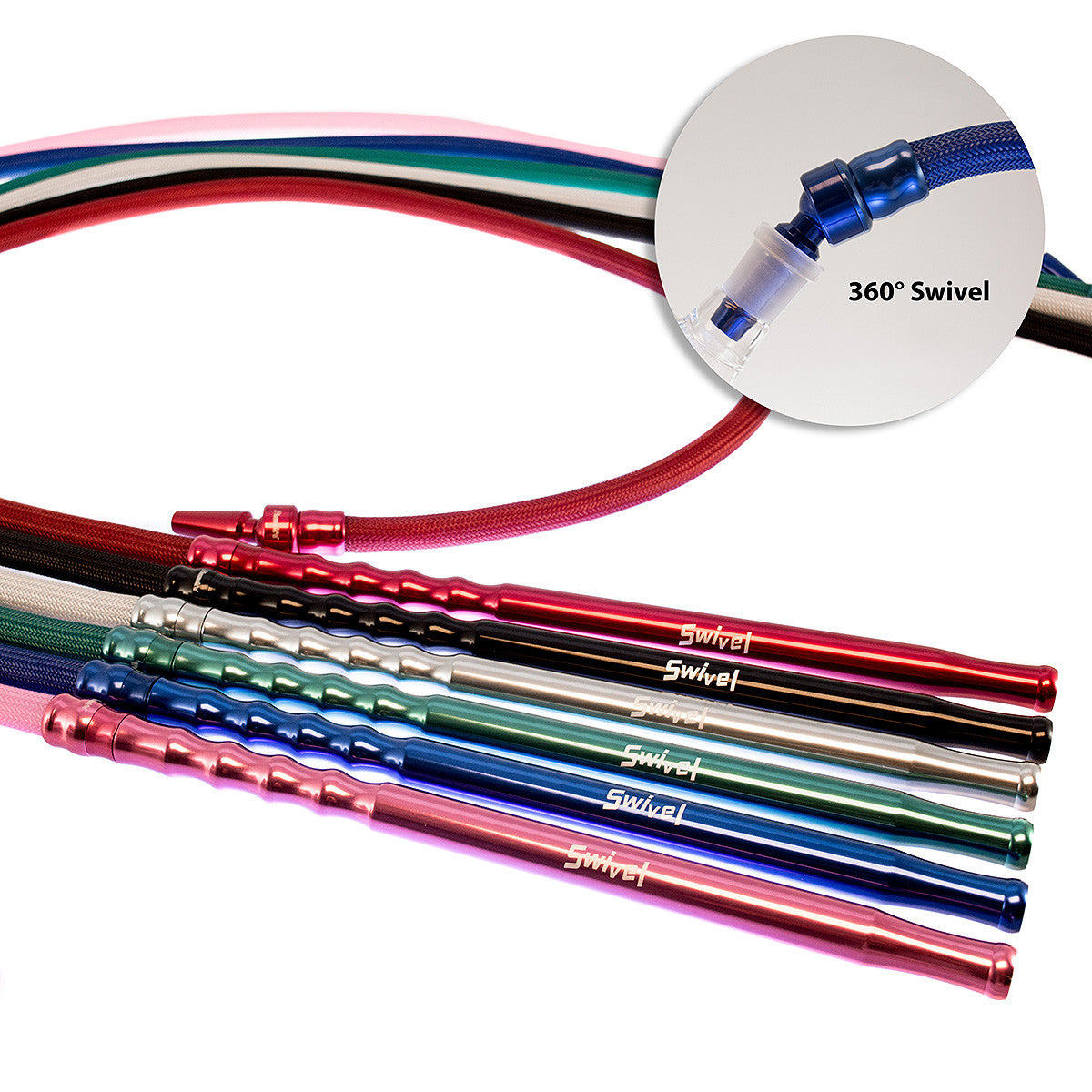 Pharaoh's Swivel Hose - Hookah Junkie