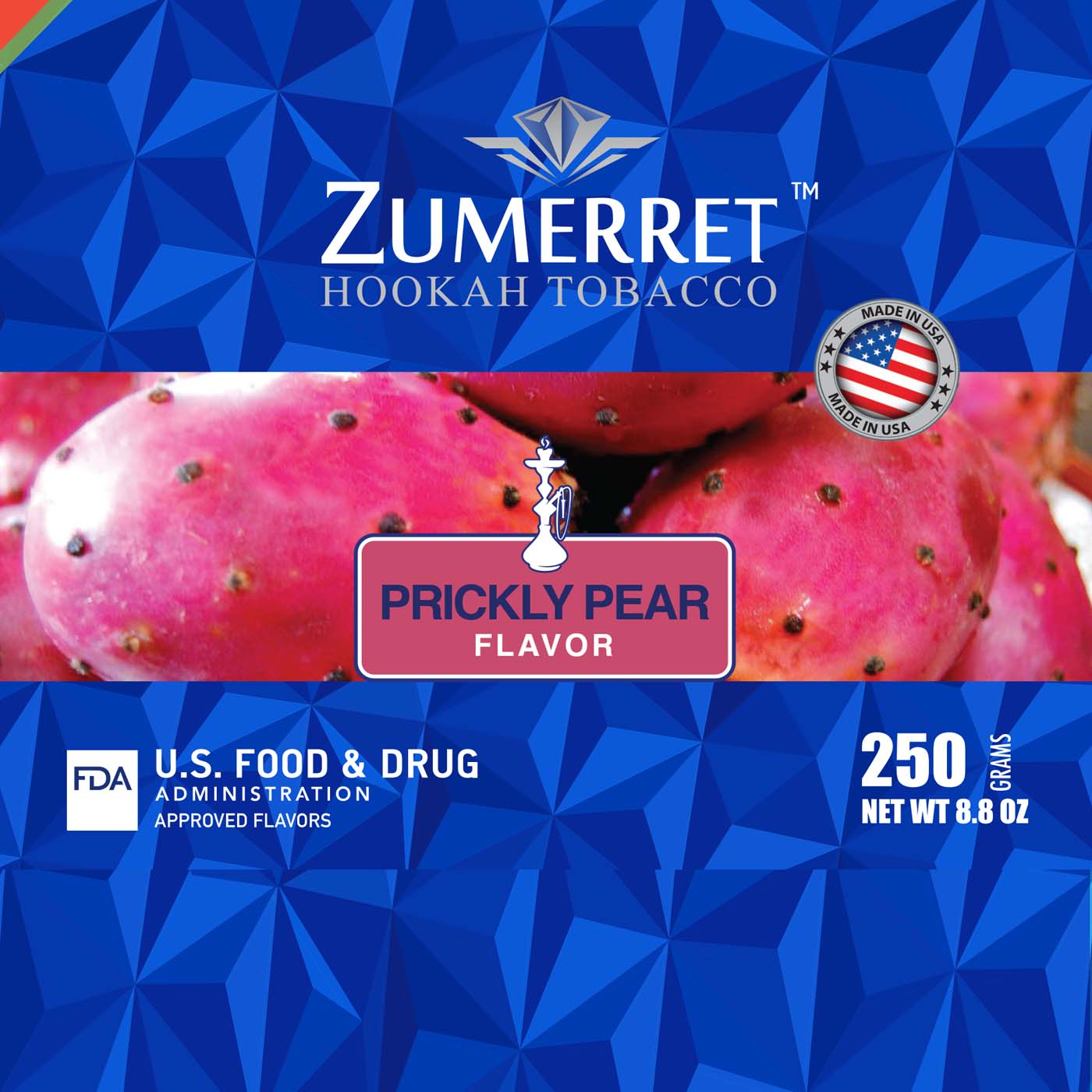 Zumerret Blue Edition 250 gram - Hookah Junkie