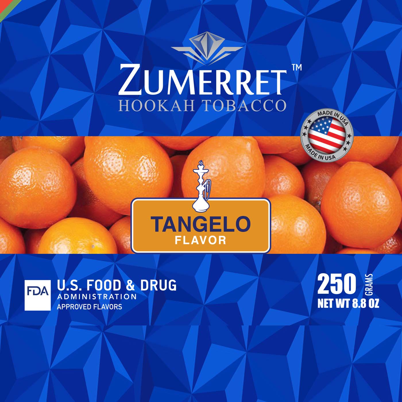 Zumerret Blue Edition 250 gram - Hookah Junkie
