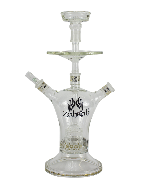 Zahrah All Glass Hookah (Z21) - Hookah Junkie