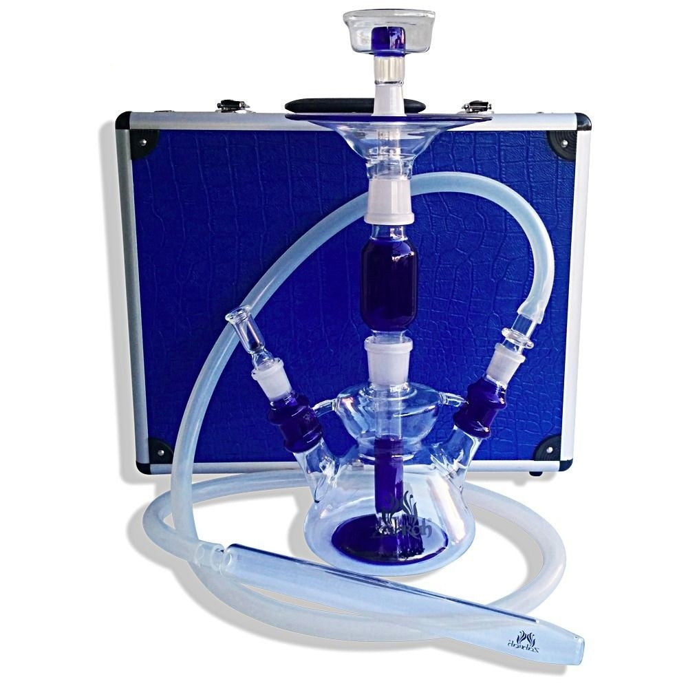 Zahrah all Glass hookah - Hookah Junkie