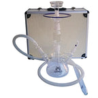 Zahrah all Glass hookah - Hookah Junkie
