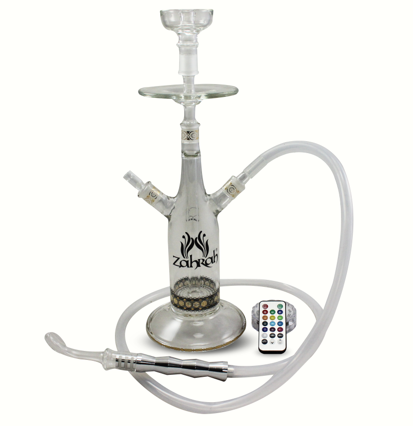 Zahrah Z41 Glass Hookah - Hookah Junkie